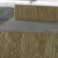 竖丝岩棉保温板厂家，厂家直销贴铝箔岩棉复合板