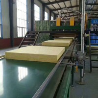 厂家加工定制A级竖丝防火岩棉复合板，砂浆复合板质好价优