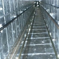 电梯隔音毡厂家供应，电梯井针刺毡,DLK针刺毡施工